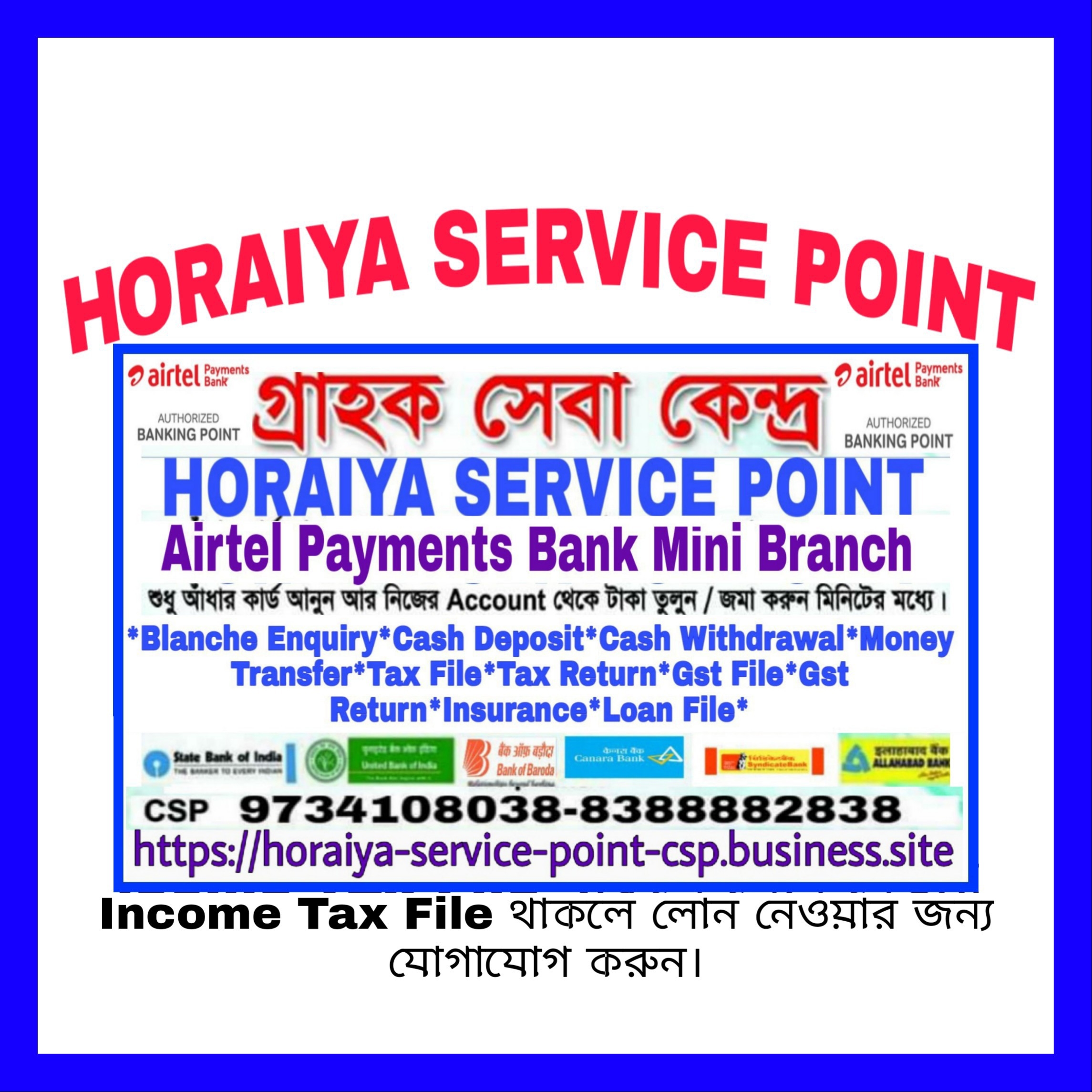 HORAIYA SERVICE POINT 
Tax Consultancy logo